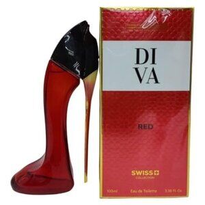 DIVA Red by Swiss Collection EDT Women 100ml Inspired by Carolina Herrera